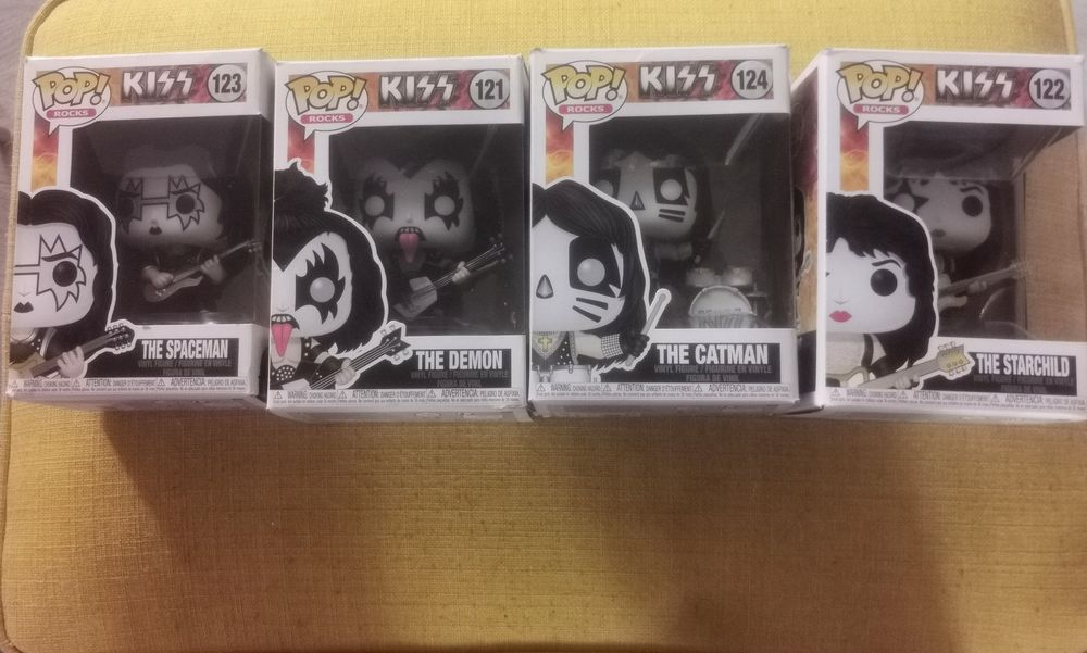 Funko pop banda Kiss