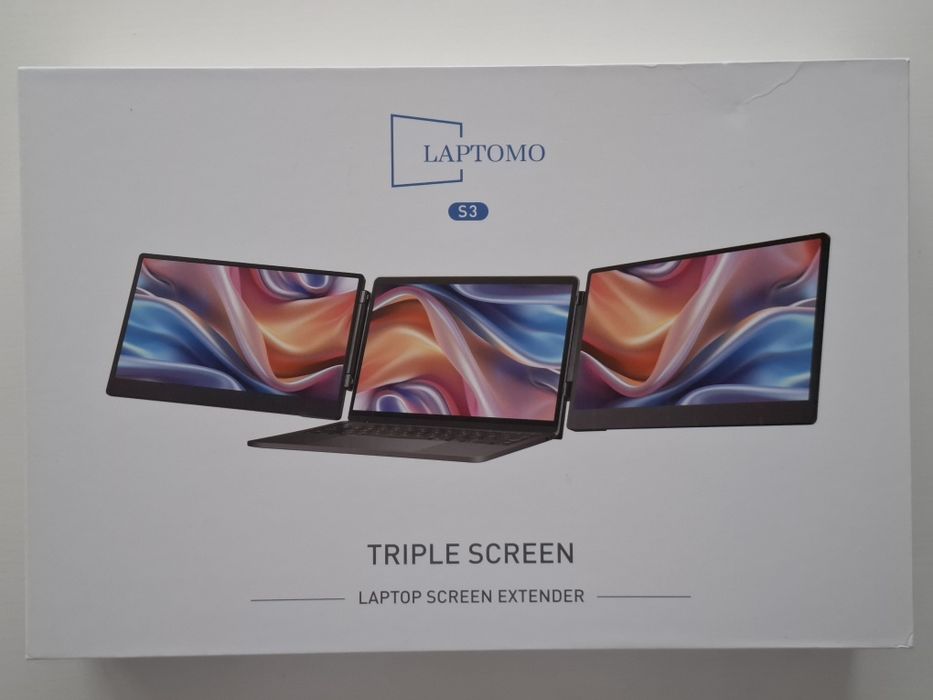 LAPTOMO S3 Triple Screen Extensor Portátil 13"