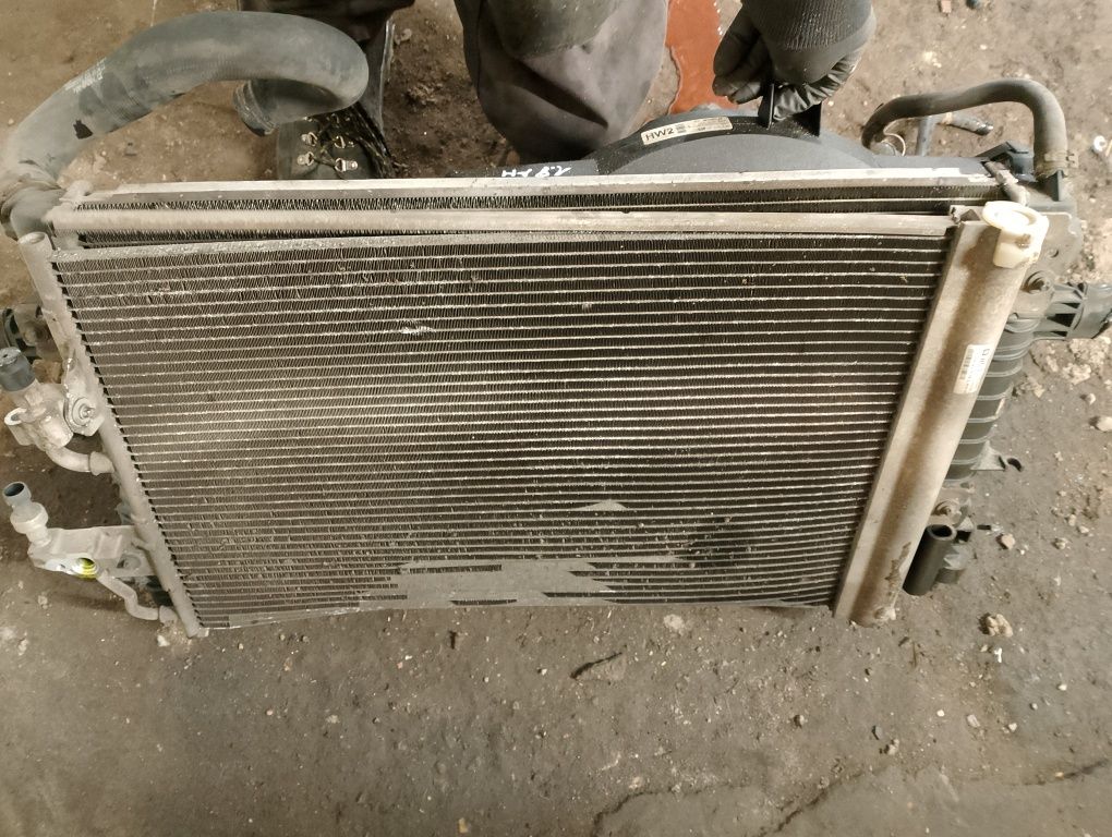 Chłodnice opel astra h 1.8 1.6 komplet