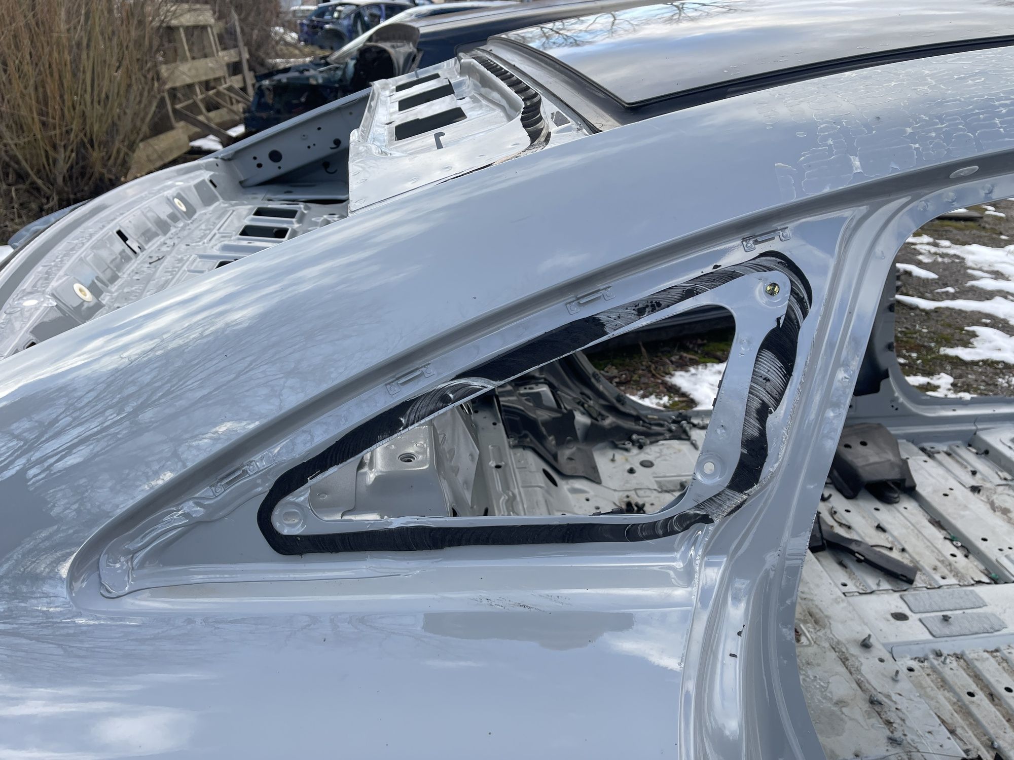 Чверть задня права четверть Mercedes EQE 53 2022-