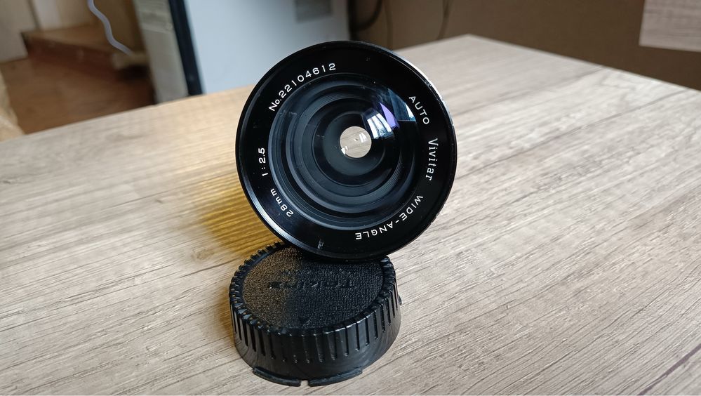 Vivitar 28mm f2.5 Canon FD/FL об’єктив