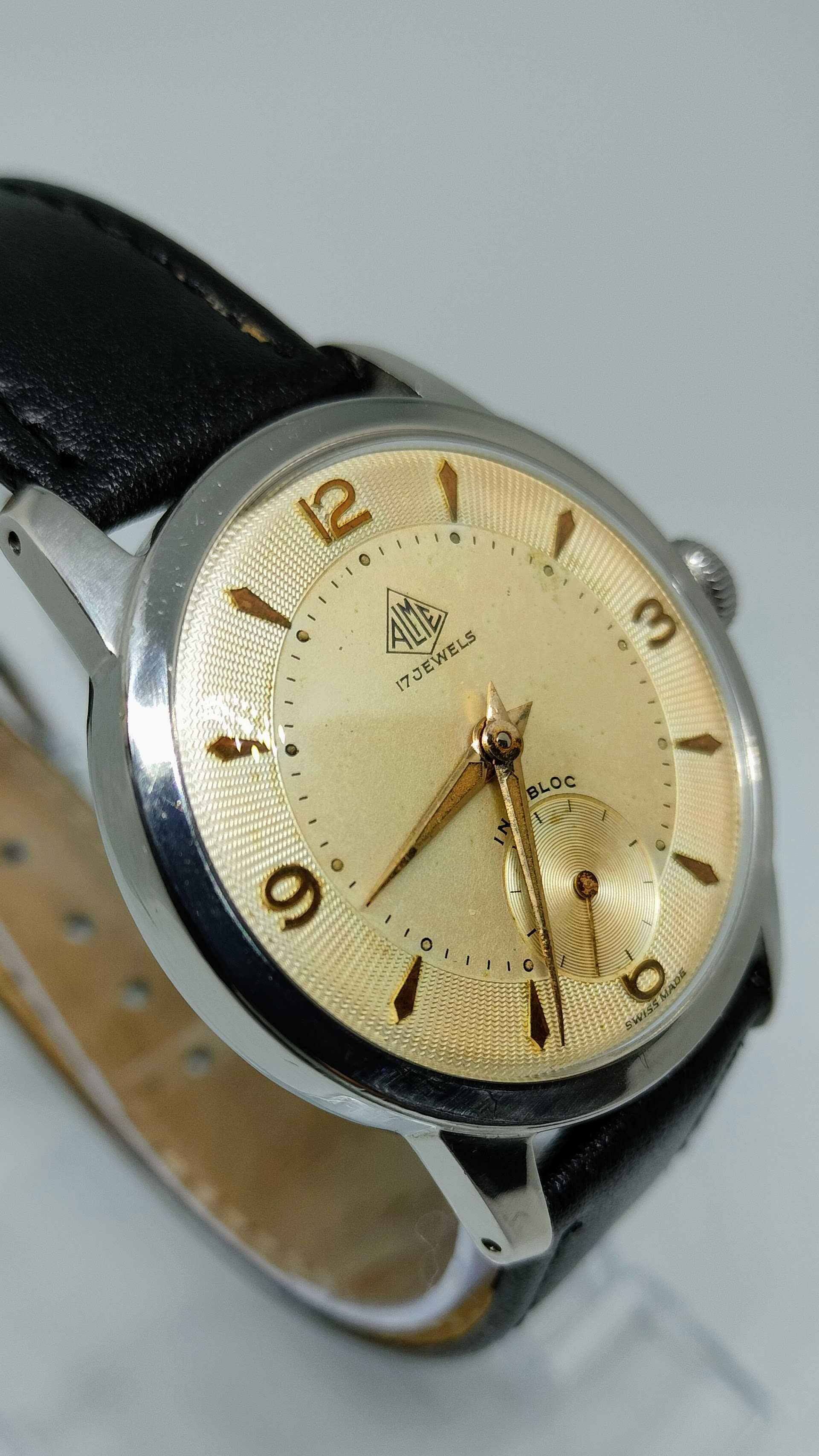 ALME часы швейцарские Swiss Made мужские механические как zenith