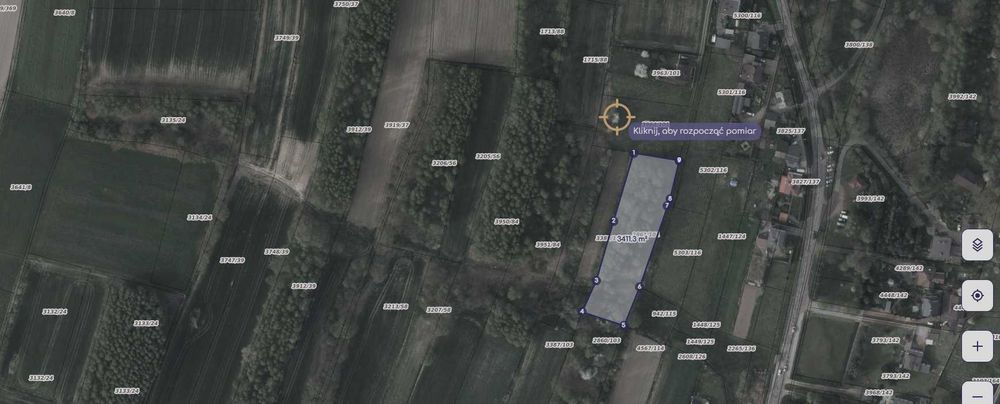 Duża działka w zielonej części Wodzisławia Śląskiego – 3411 m²