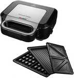 Opiekacz do kanapek gofrów panini Russell Hobbs Creations 3w1 820W