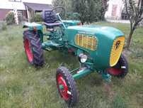 zabytkowy traktor Güldner Spessart