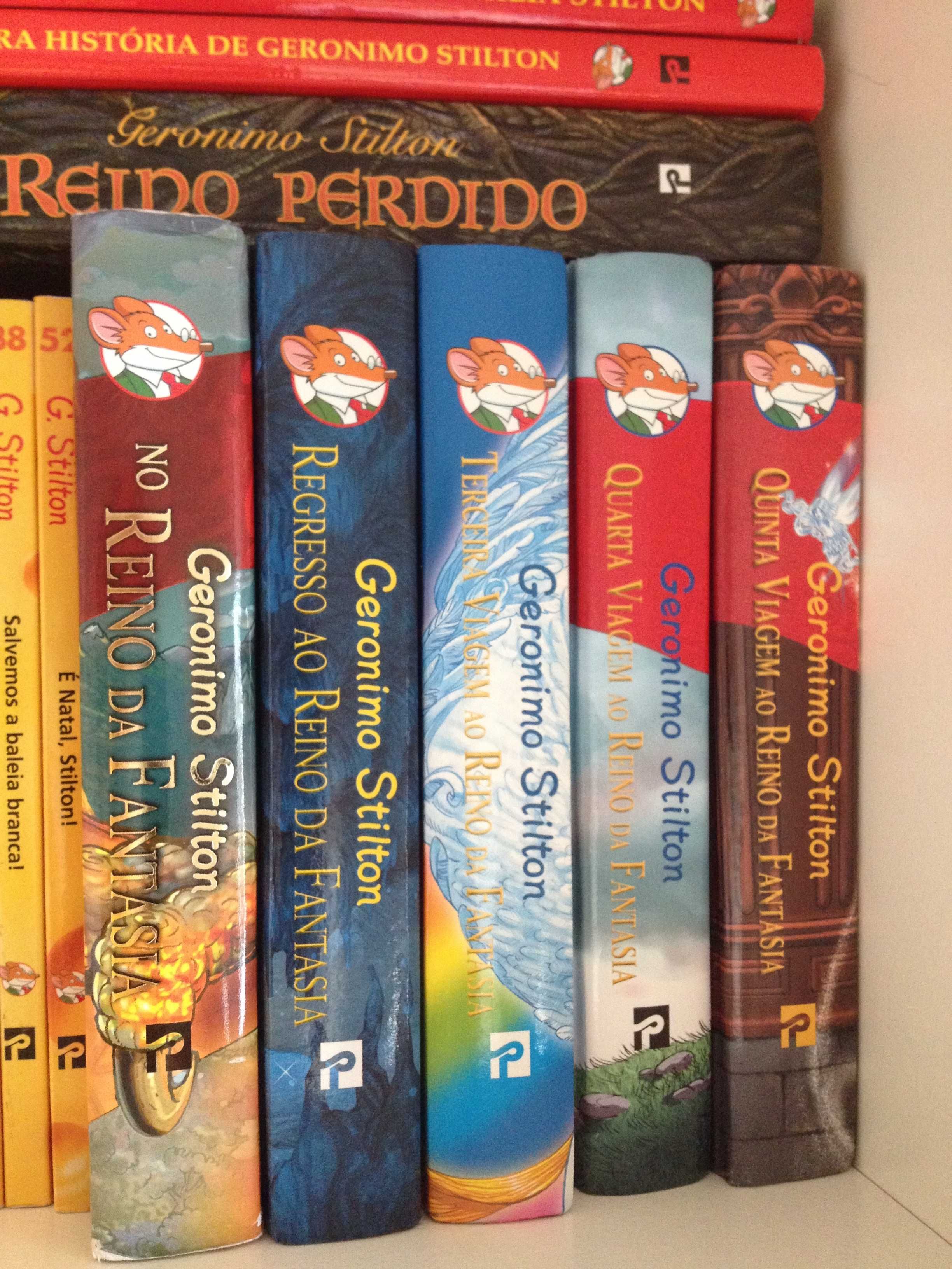 Livros Especiais Jerónimo Stilton, Reino da Fantasia,  7-11 anos