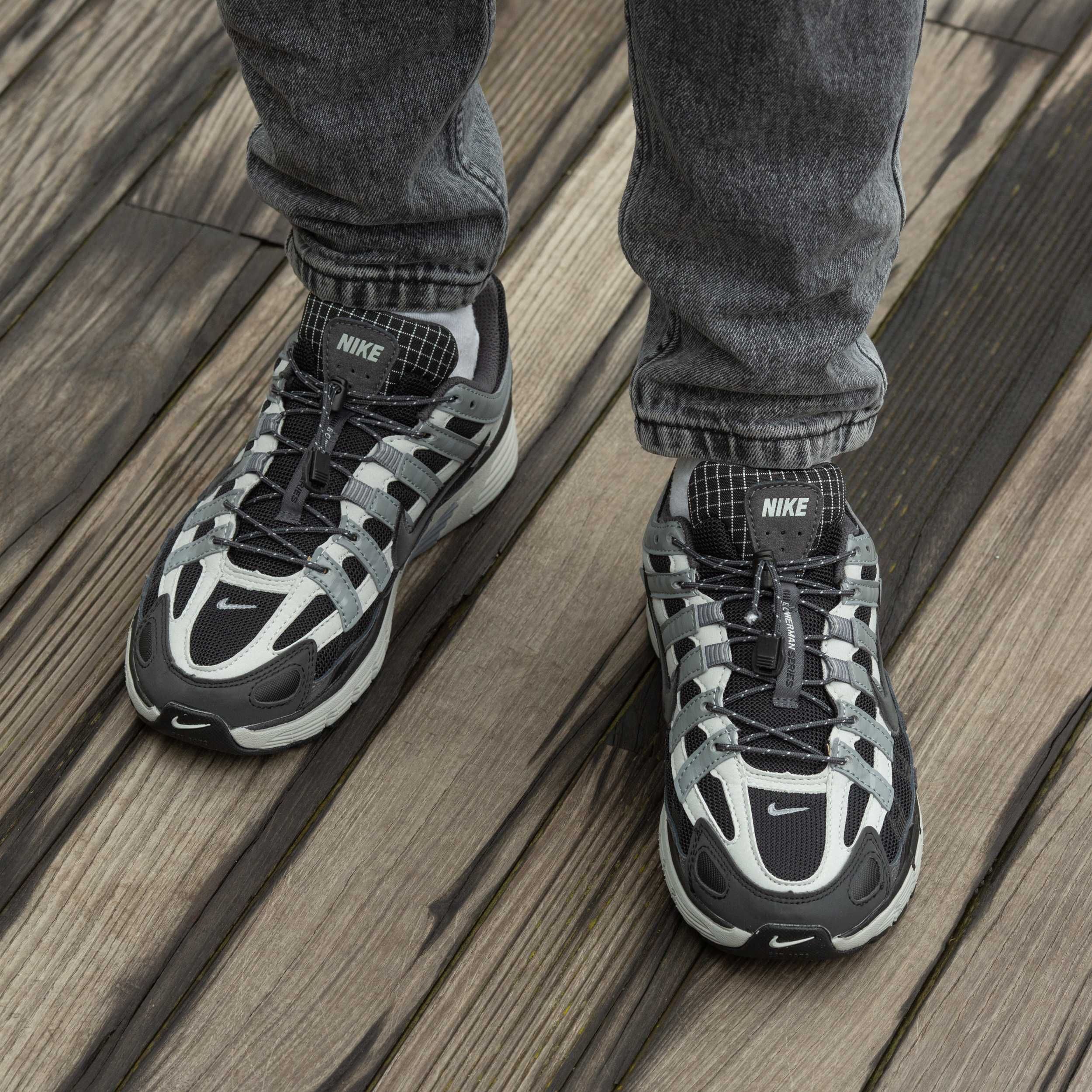 Кросівки Nike P-6000 Black Grey | Кросівки Найк