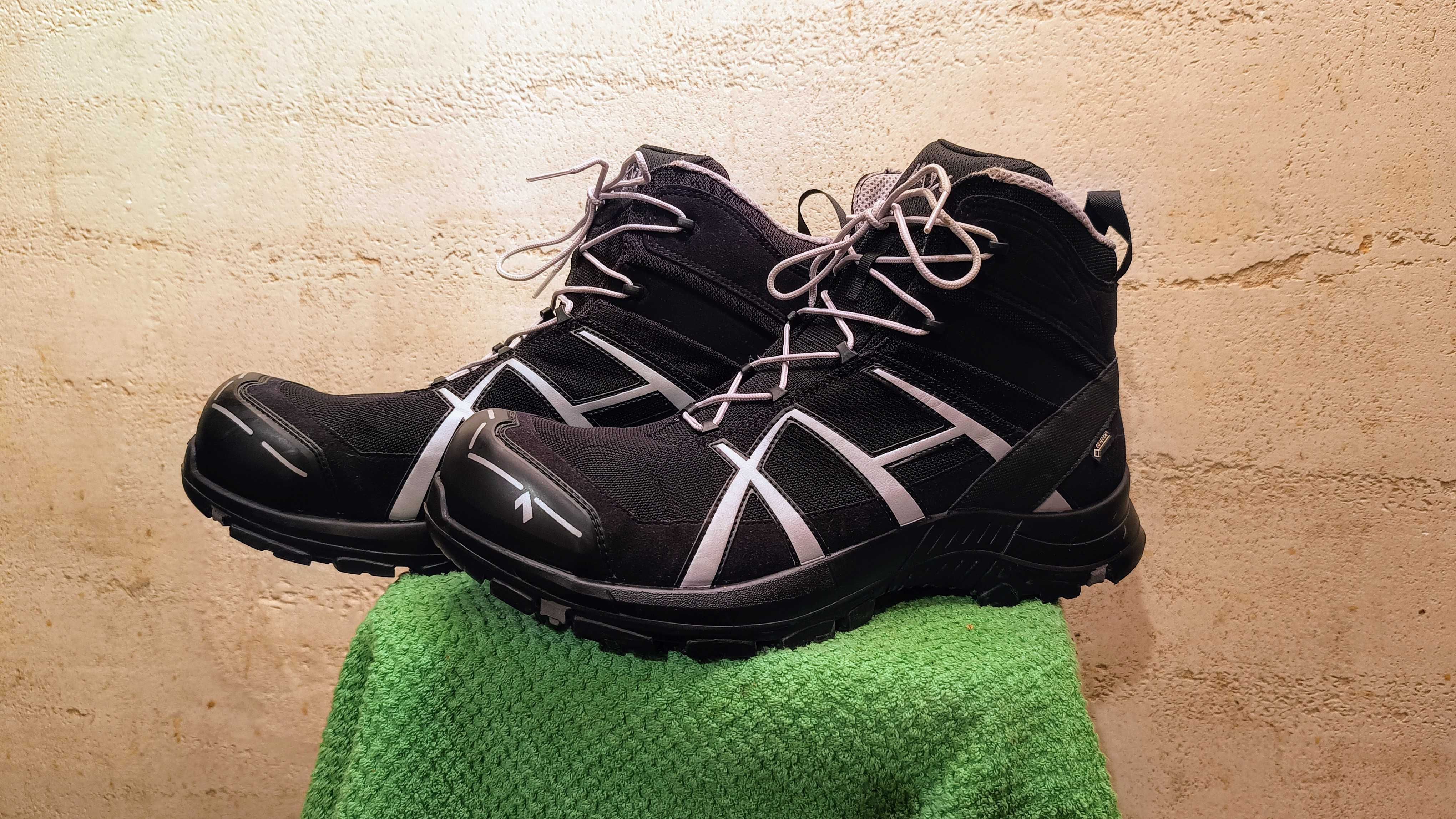 Buty HAIX BLACK EAGLE SAFETY 40 MID r.48 S3 SRC Gore-Tex st.idealny