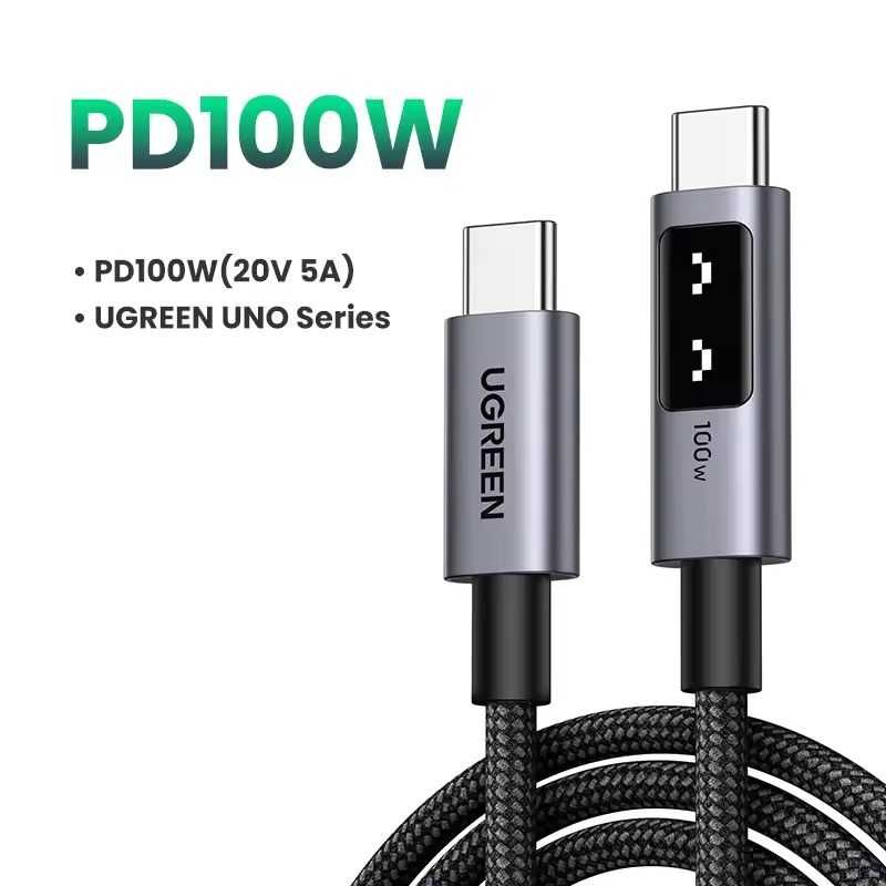 UGREEN UNO PD100W Fast Charge USB-C Cable (L509) 100 / 200см