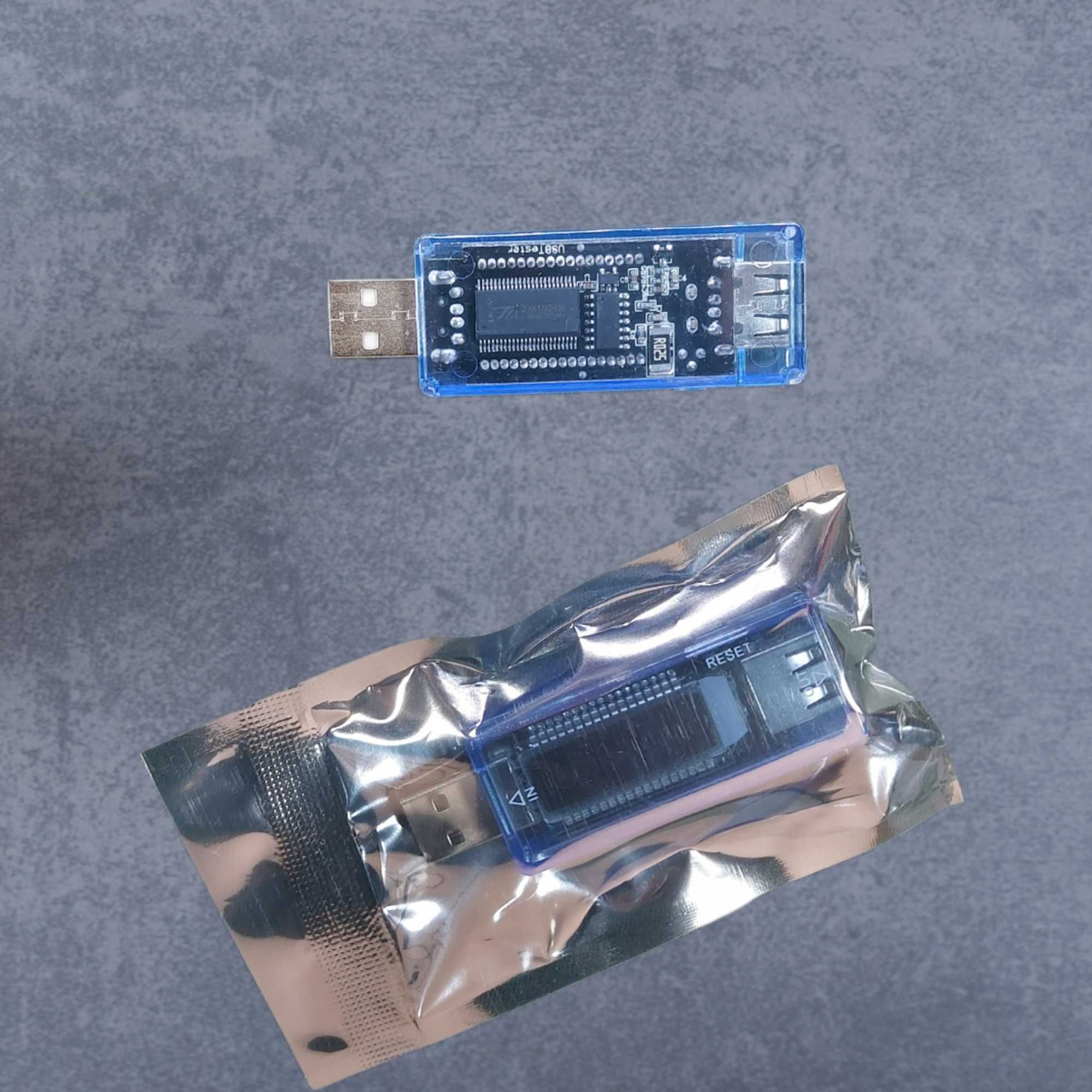 Мини USB тестер напряжения, тока и ёмкости - юсб тестер KWS-V22-1