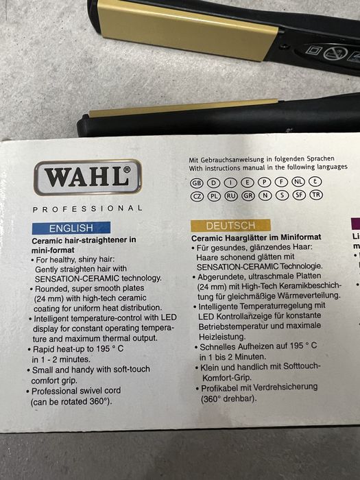 Prostownica ceramiczna profesjonalna CUTEK CERAMIC  WHAL