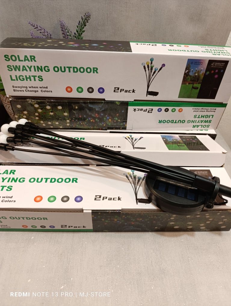 Ozdoby solarne kolorowe
