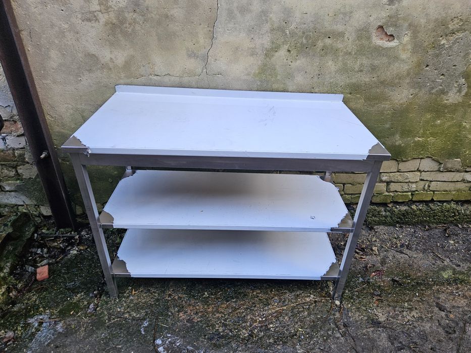 Столи з нержавіючої сталі , меблі виробничі