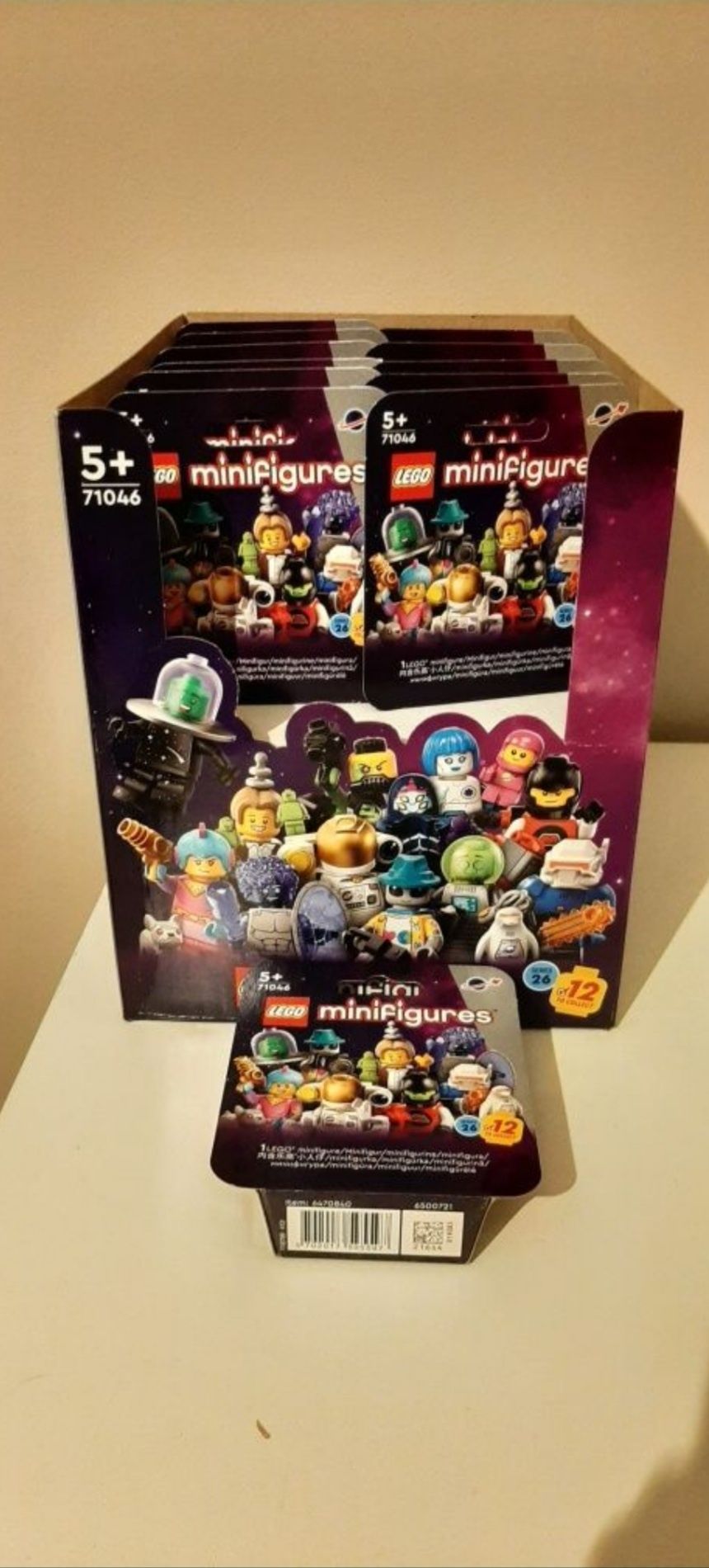 Minifigurka Figurka LEGO Seria 26 - Kosmici - Komplet - 12 sztuk