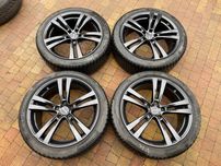3706. Alufelgi 19" Mazda Kia Hyundai Toyota 5x114.3 8J ET40 czarne