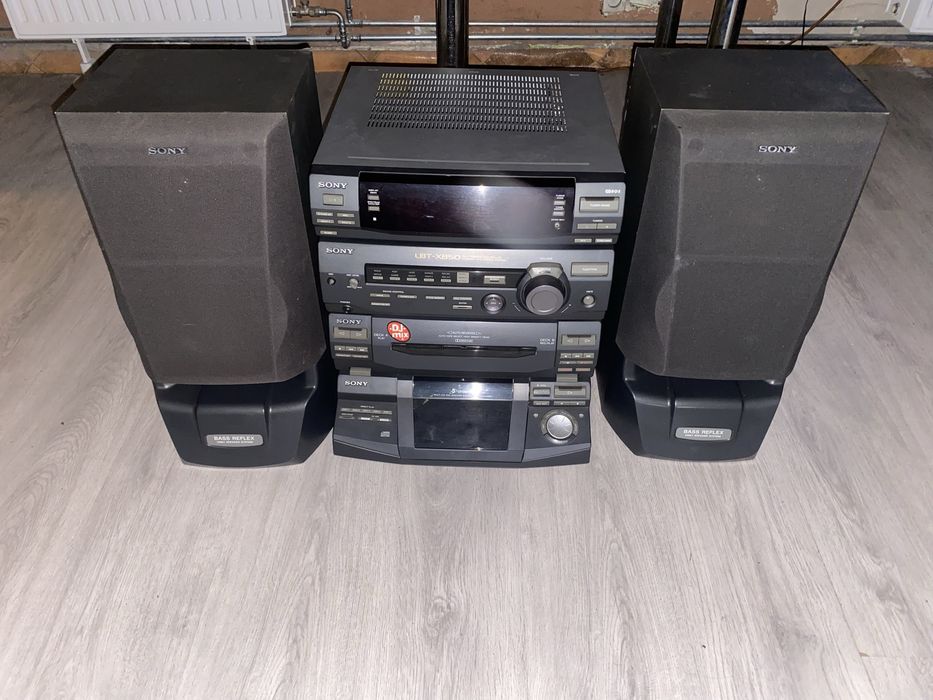 Wieza sony LBT-XB50 retro unikat