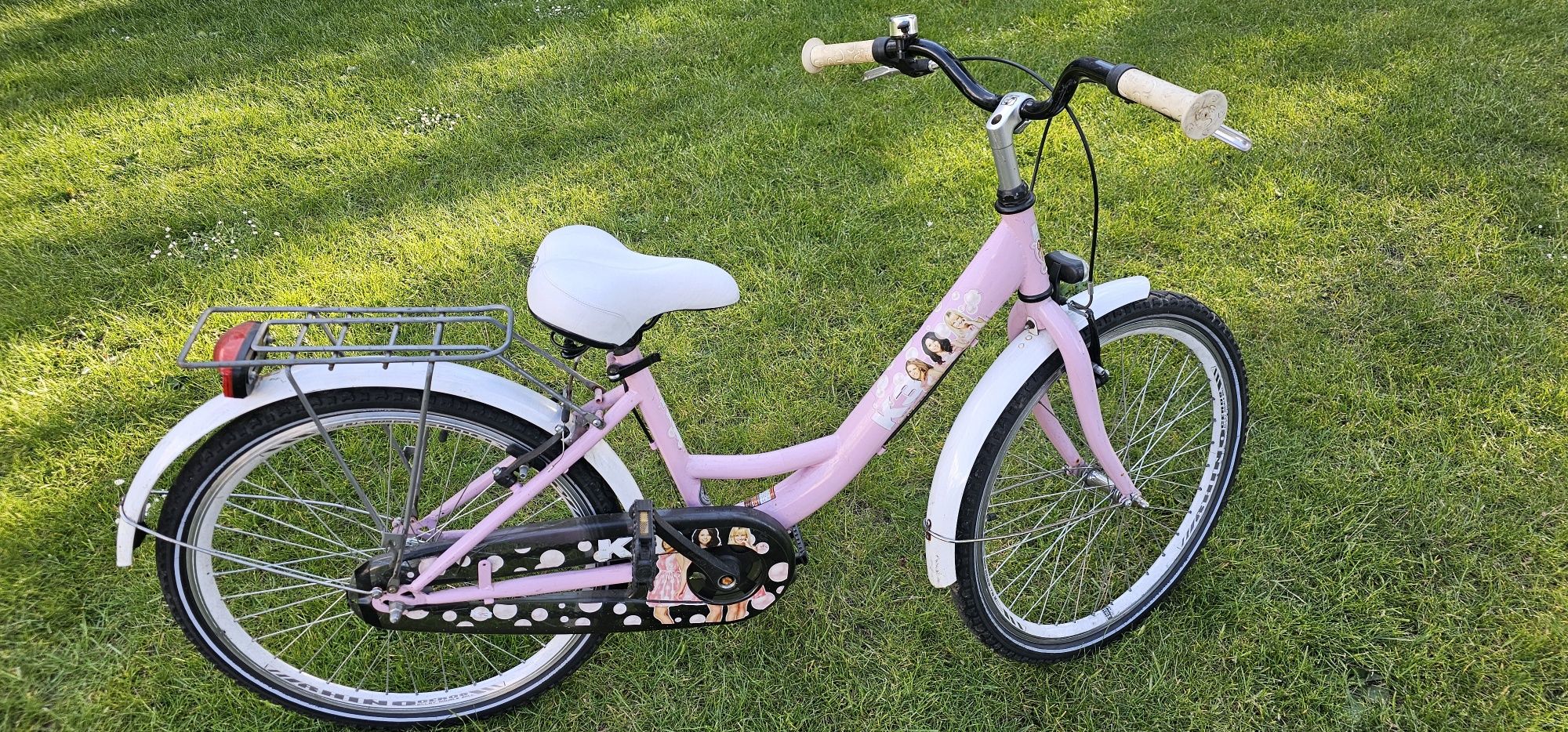 Rower rowerek dziecięcy 24" różowy