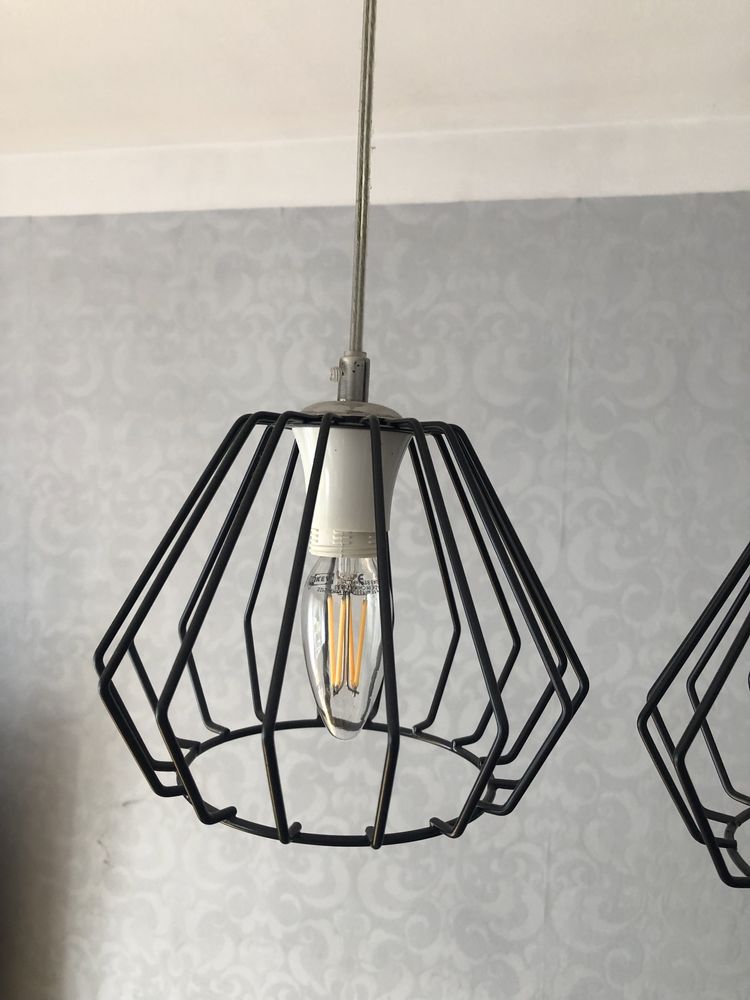 Lampa wisząca 2w1