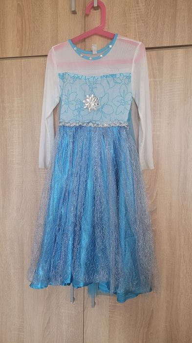 Stroją na karnawał przebranie Elsa Kraina Lodu