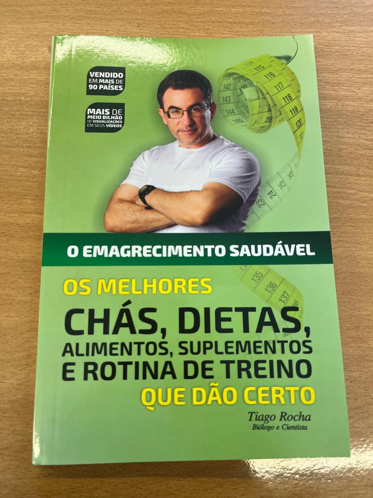 Os 2 Livros Tiago Rocha curas Extraordinárias + emagrecimento natural