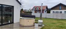 Balia ogrodowa jacuzzi bania ruska sauna basen