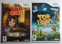 Zestaw 2 gier Nintendo Wii "Top Thumps Dr Who i Adventure" wersja angi