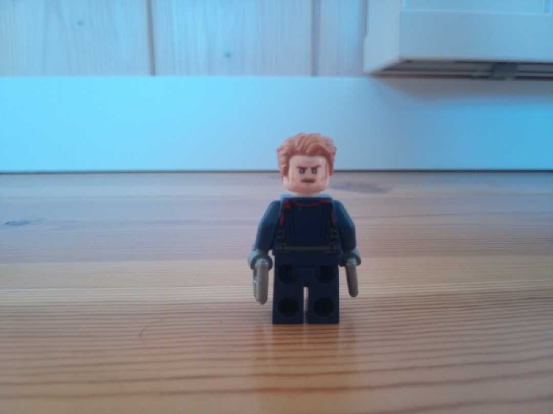 figurka lego star lord + pistolety