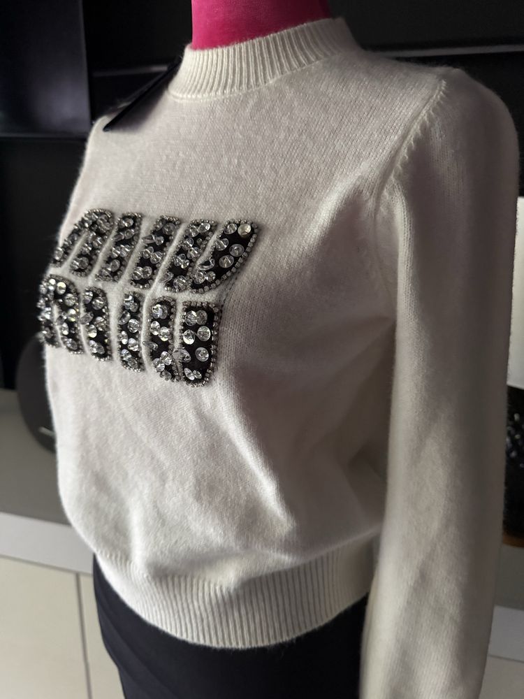 Sweterk kardigan Sweter miu miu by prada sml