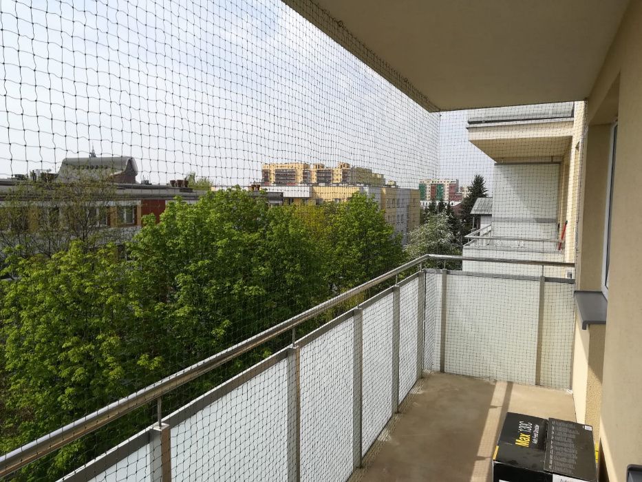 SIATKA DLA KOTA zabezpieczająca balkon !! Działamy na całym Podlasiu!!