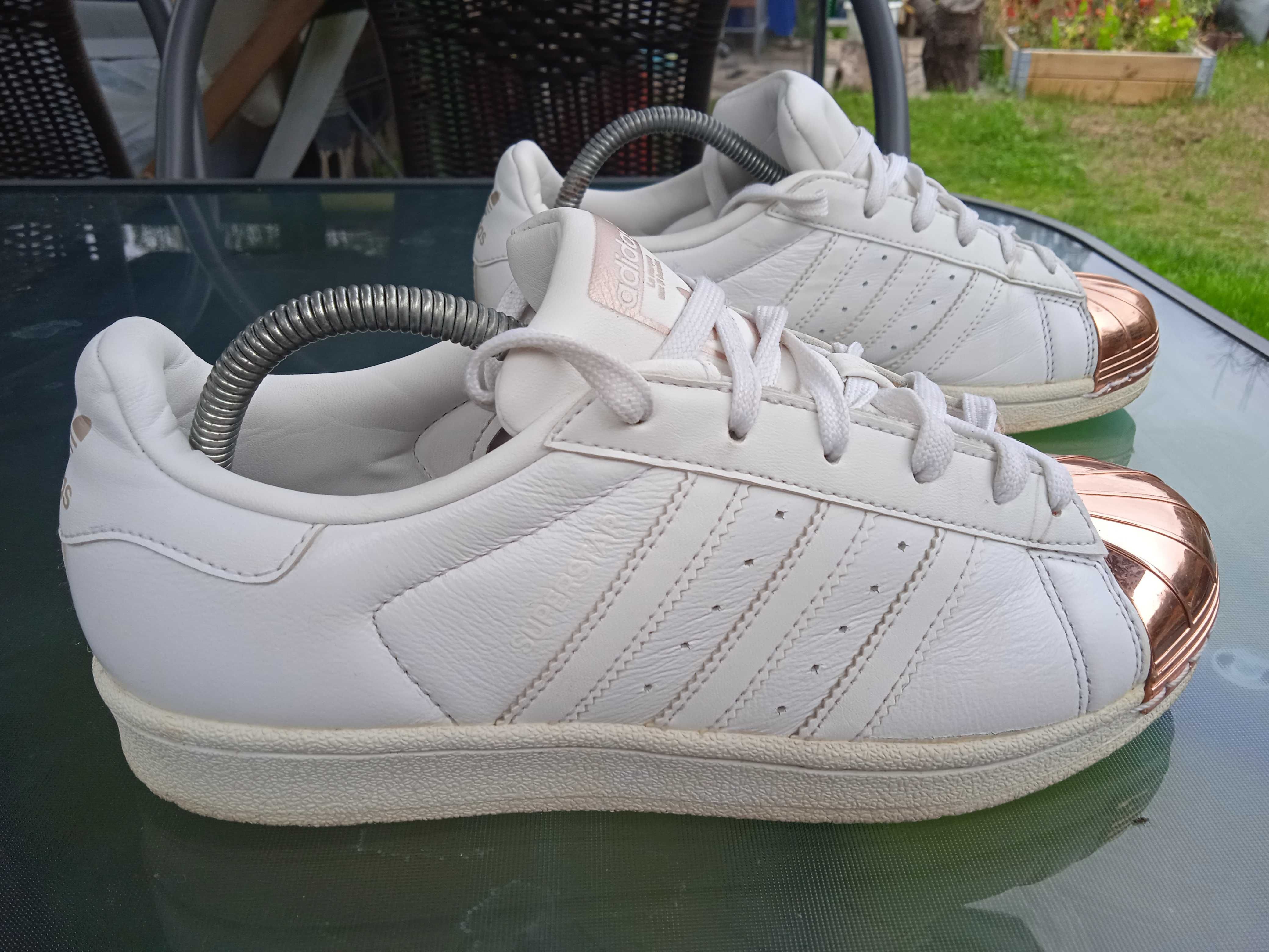 ADIDAS Superstar * Złote Czubki * rozm 36 2/3 * ORYGINALNE