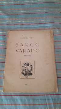 Barco Varado , versos Oliveira Vidal raro assinado 1957