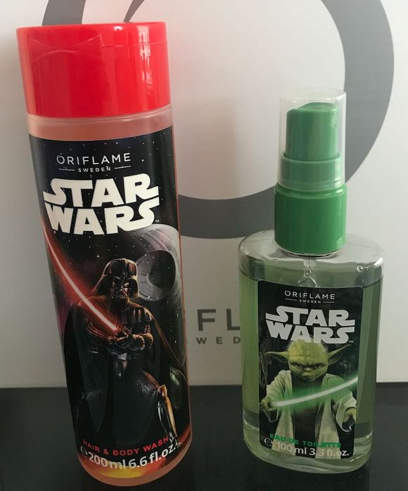 Perfume + Champô/Gel de Banho Star Wars Novo