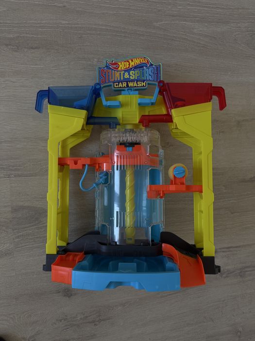 Hot Wheels Myjnia Samochodowa - Jak Nowa