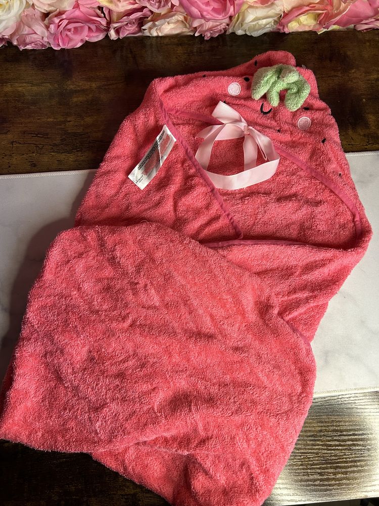 Ręcznik dla dziecka z kapturkiem primark baby