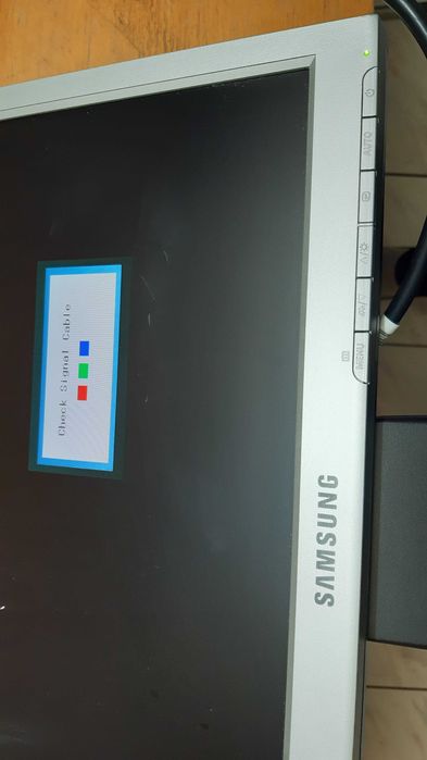 Monitor Benq Q7T5 17" sprawny+kabel sygnałowy,Samsung 17" 720N sprawny
