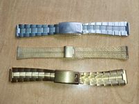 NOWE Bransolety do zegarków 18 mm ZESTAW 3 SZTUKI
