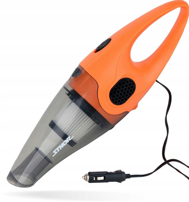 NOWY MOCNY Odkurzacz Do Auta 12V 100W HEPA Torba Gratis Końcówki