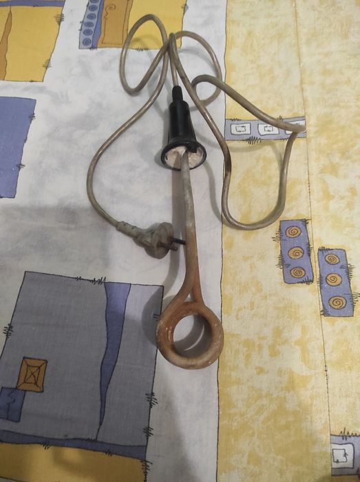 Кипятильник в рабочем состоянии