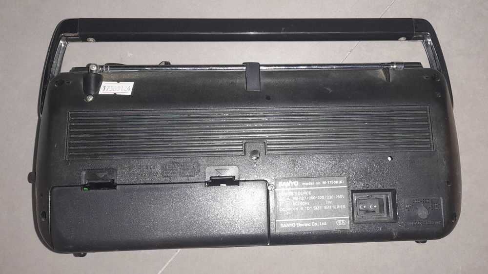 Rádio cassetes Sanyo