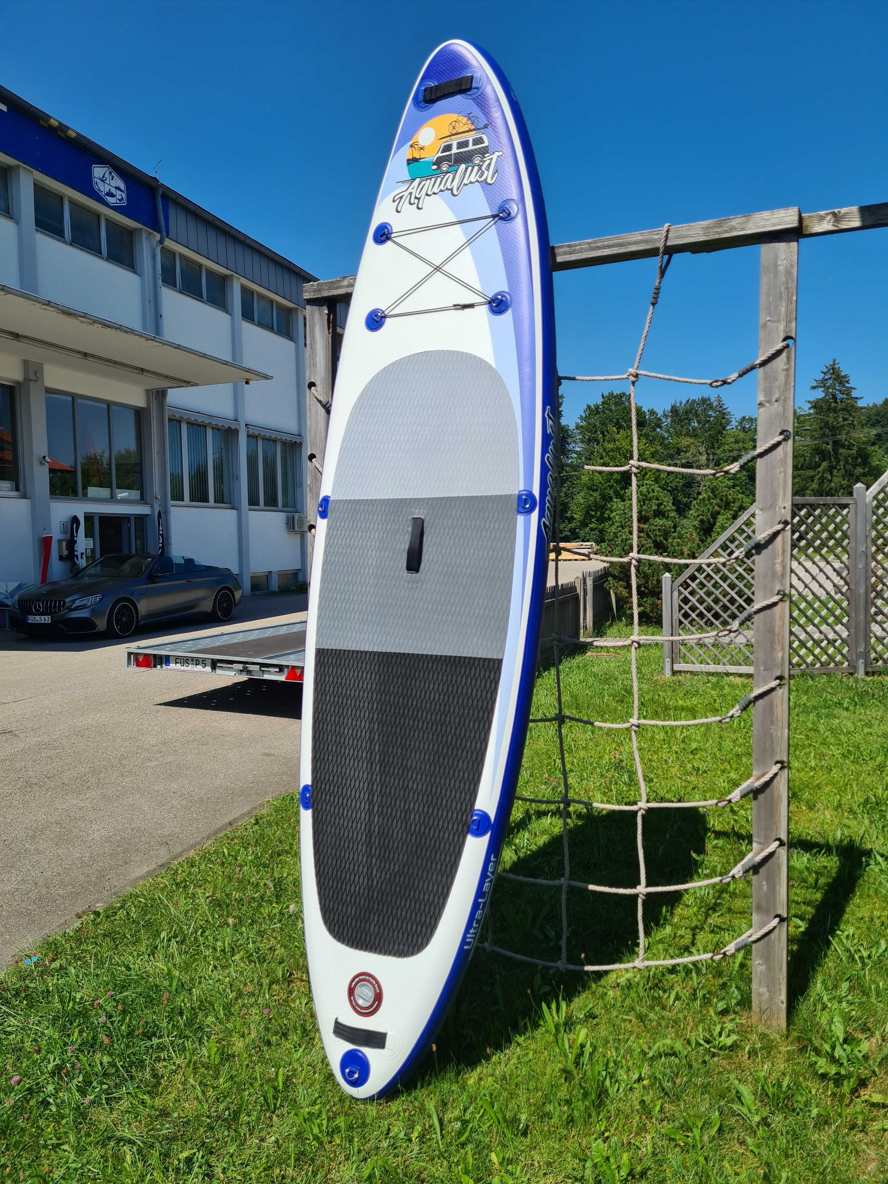 SUP AQUALUST САП доска 320 см. Борд Board Paddle НОВАЯ 2 СЛОЯ Дошка