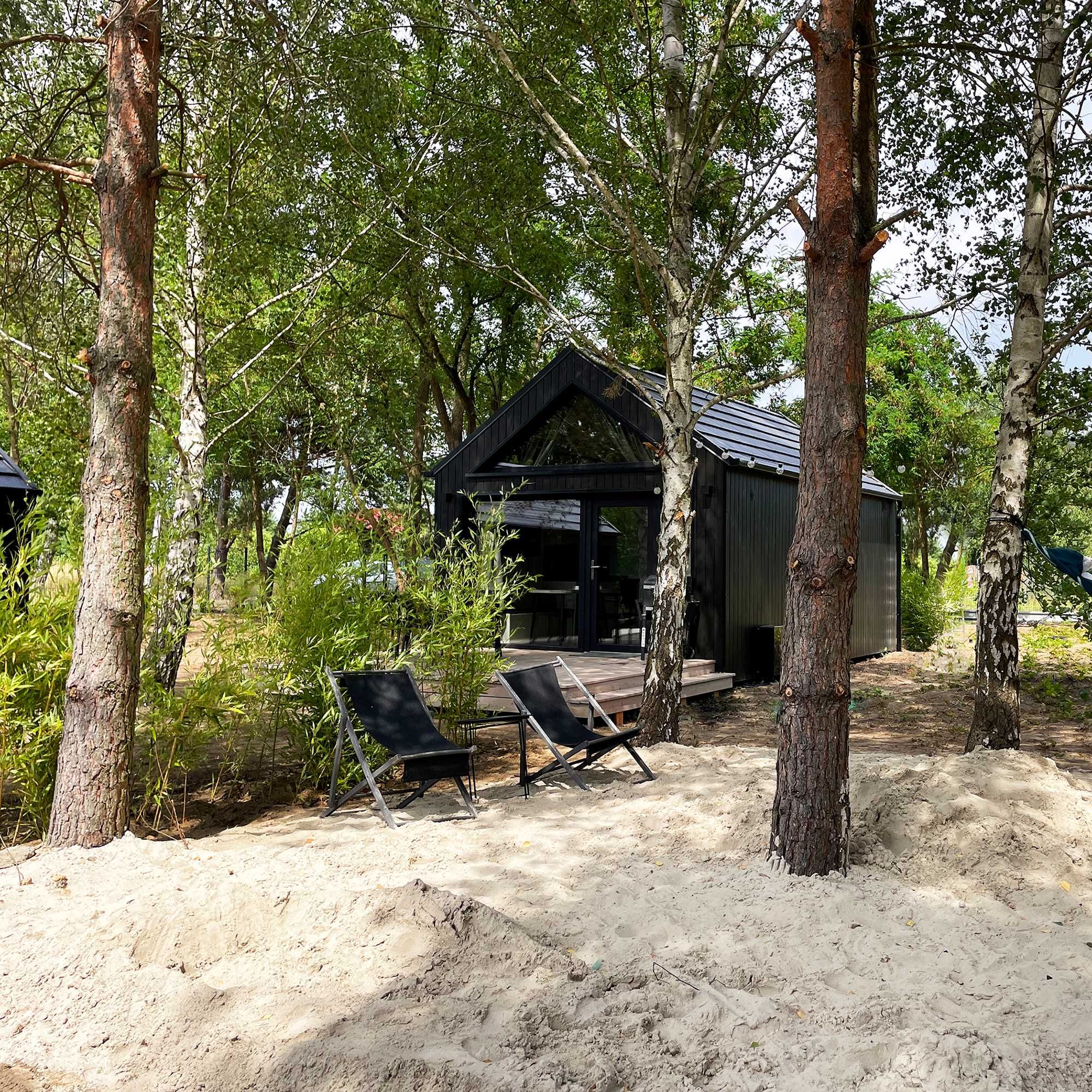 Nowe domki do wynajęcia nad jeziorem Bay Zatoka Radzyń Sława