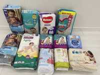 Продам памперсы 4 / 6 Huggies, Libero, Pampers, Pommette, Flovell