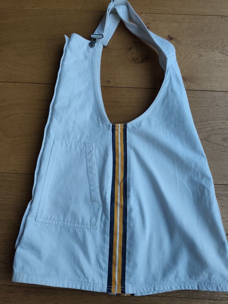 Saia ganga branca, Bershka, tamanho XS