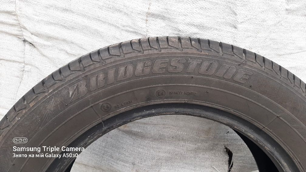 Шини 175/65/15 BRIDGESTONE 2×7мм 2×5.5мм Франція