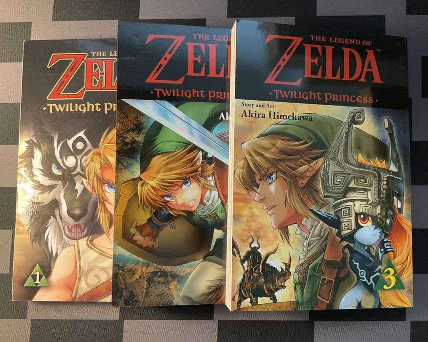 The Legend Of Zelda Twilight princess 1, 2, 3 manga [ENG]