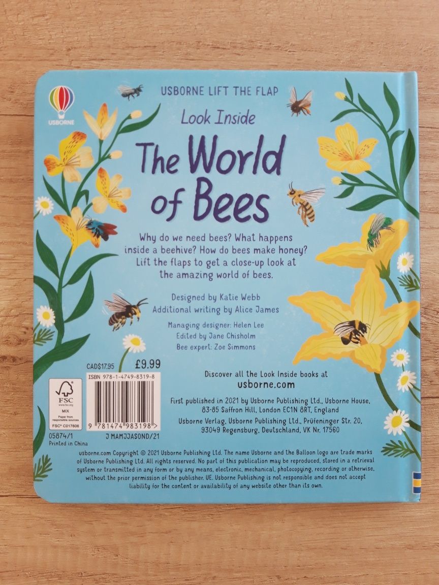 Look inside the world of bees Usborne