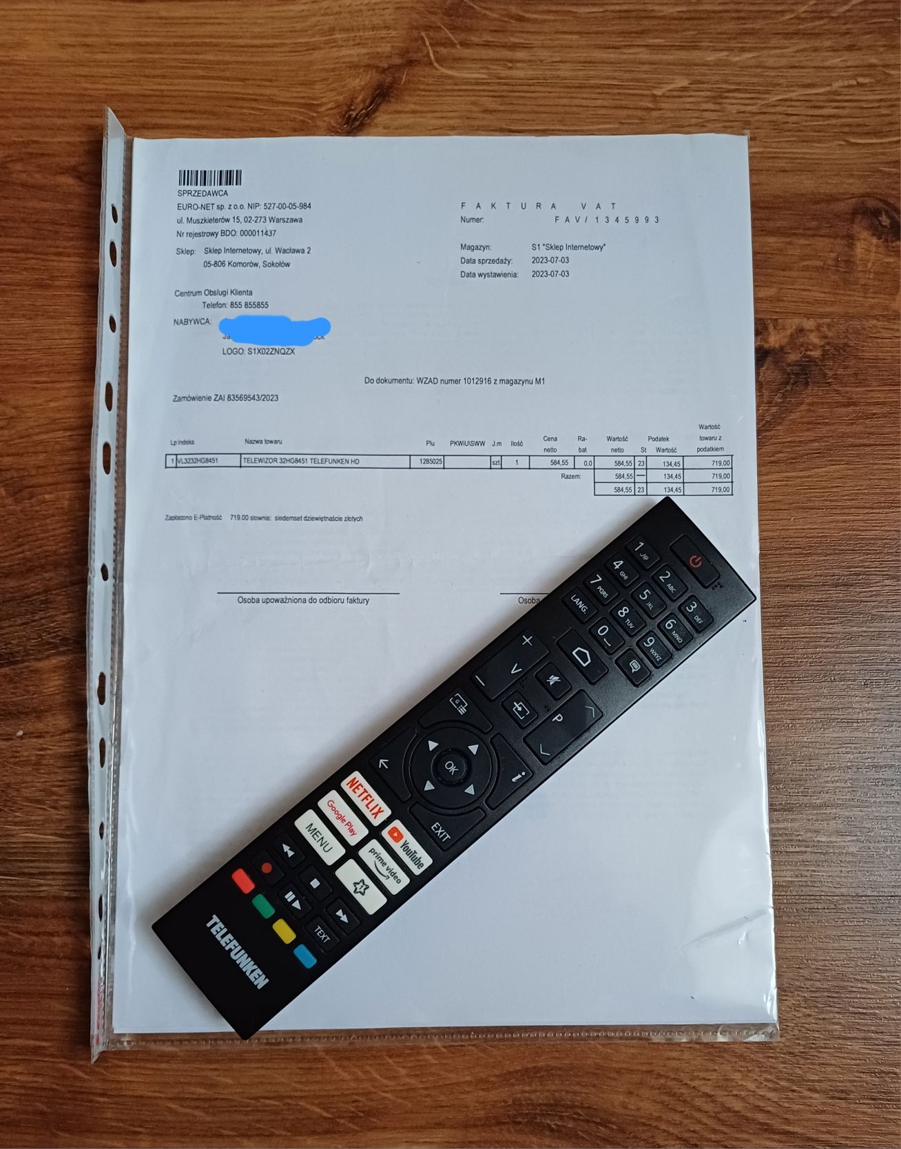 Telefunken 32HG8451 HD LED Android