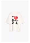 Koszulka z napisem I LOVE NY Zara roz. S