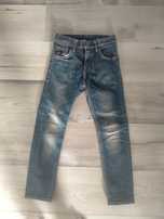 Spodnie jeansowe H&M dla dziewczynki rozm 128