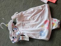 Body sukienka z opaską 86cm